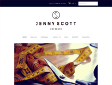 Tablet Screenshot of jennyscottsorrento.com